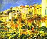 Pierre Auguste Renoir Famous Paintings - Terrace at Cagnes